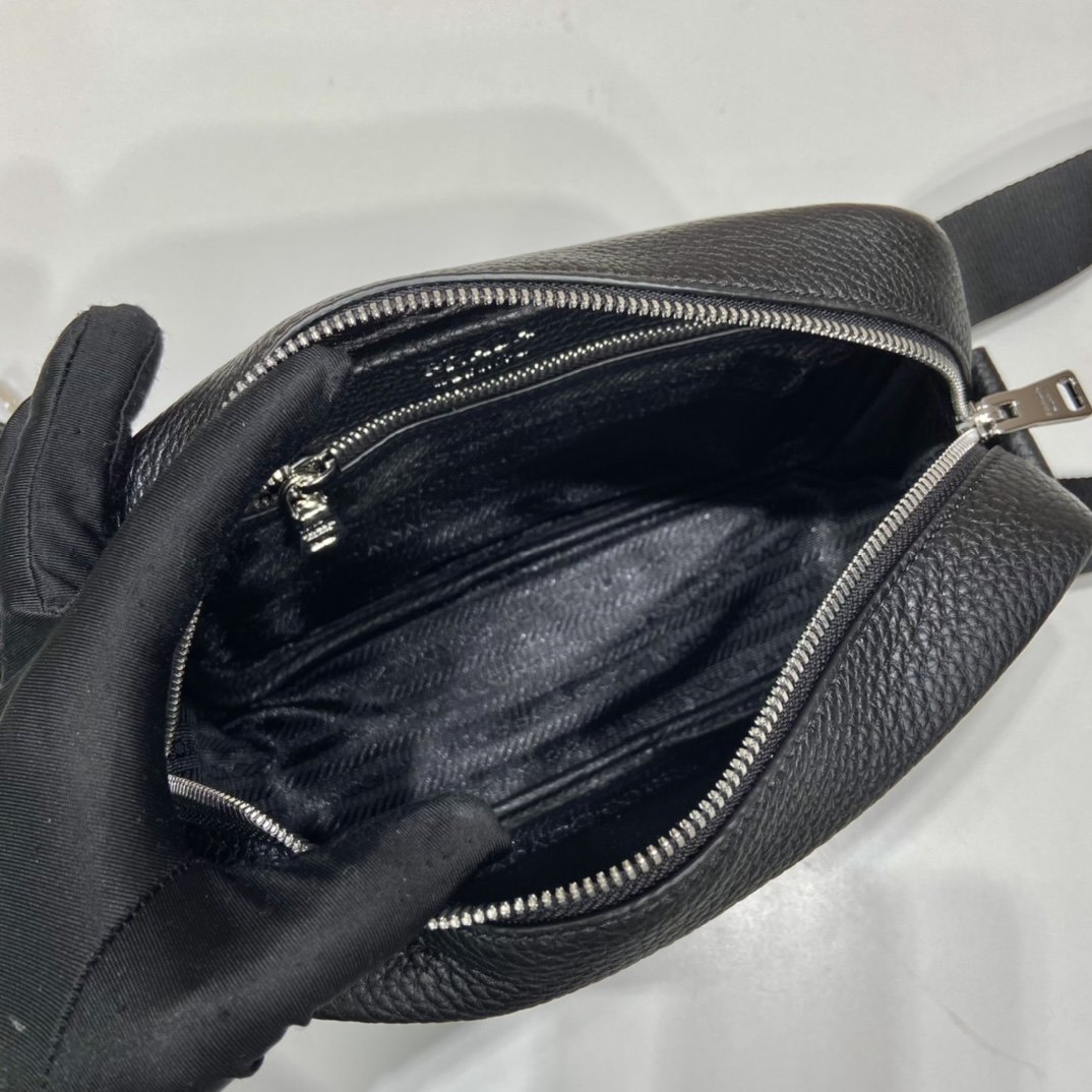 Prada Shoulder Bag Black For Women, Women's Bags 8.6in/22cm 1BH182_2DKV_F0002_V_N9O - Image 4