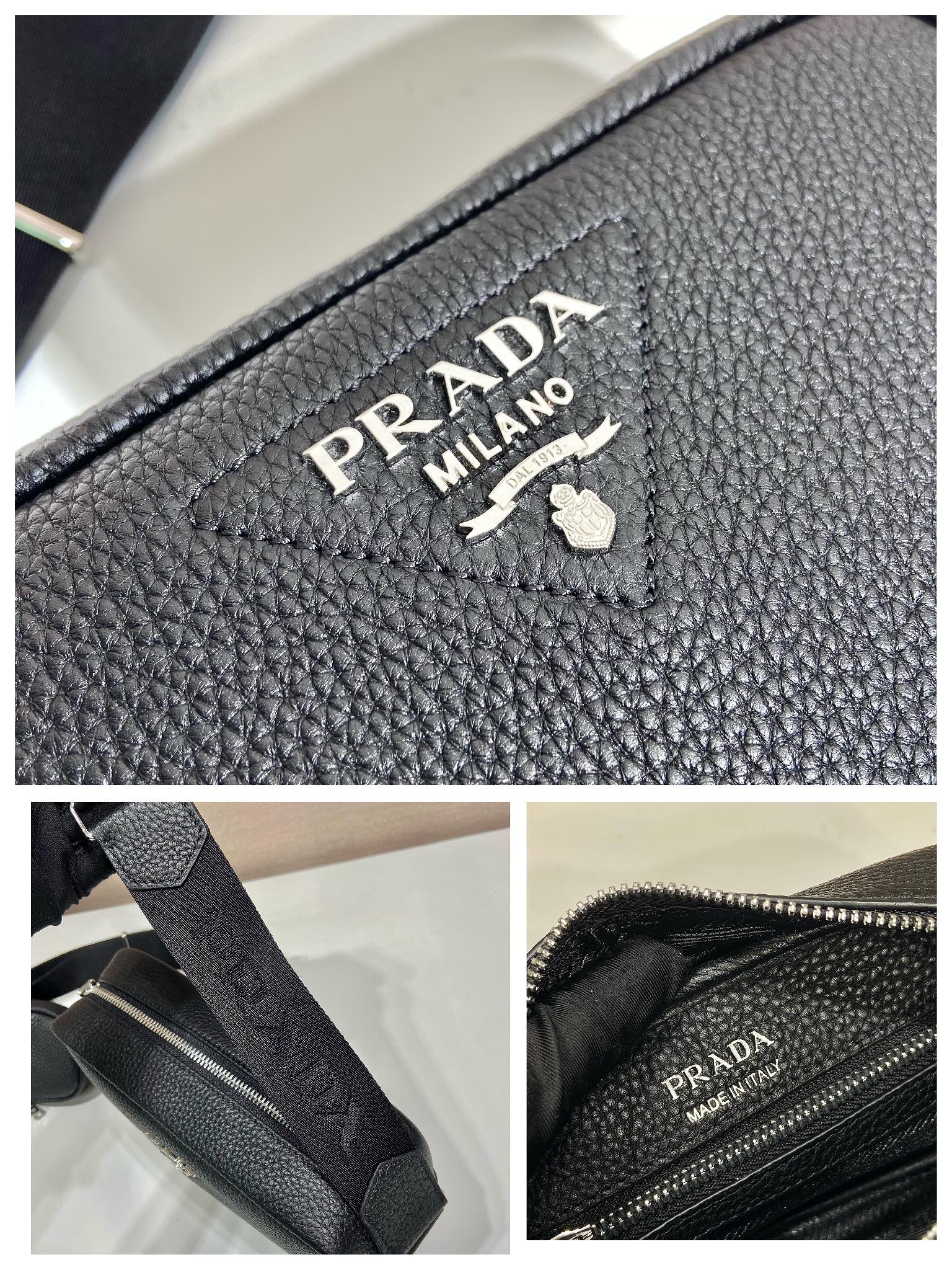 Prada Shoulder Bag Black For Women, Women's Bags 8.6in/22cm 1BH182_2DKV_F0002_V_N9O - Image 8
