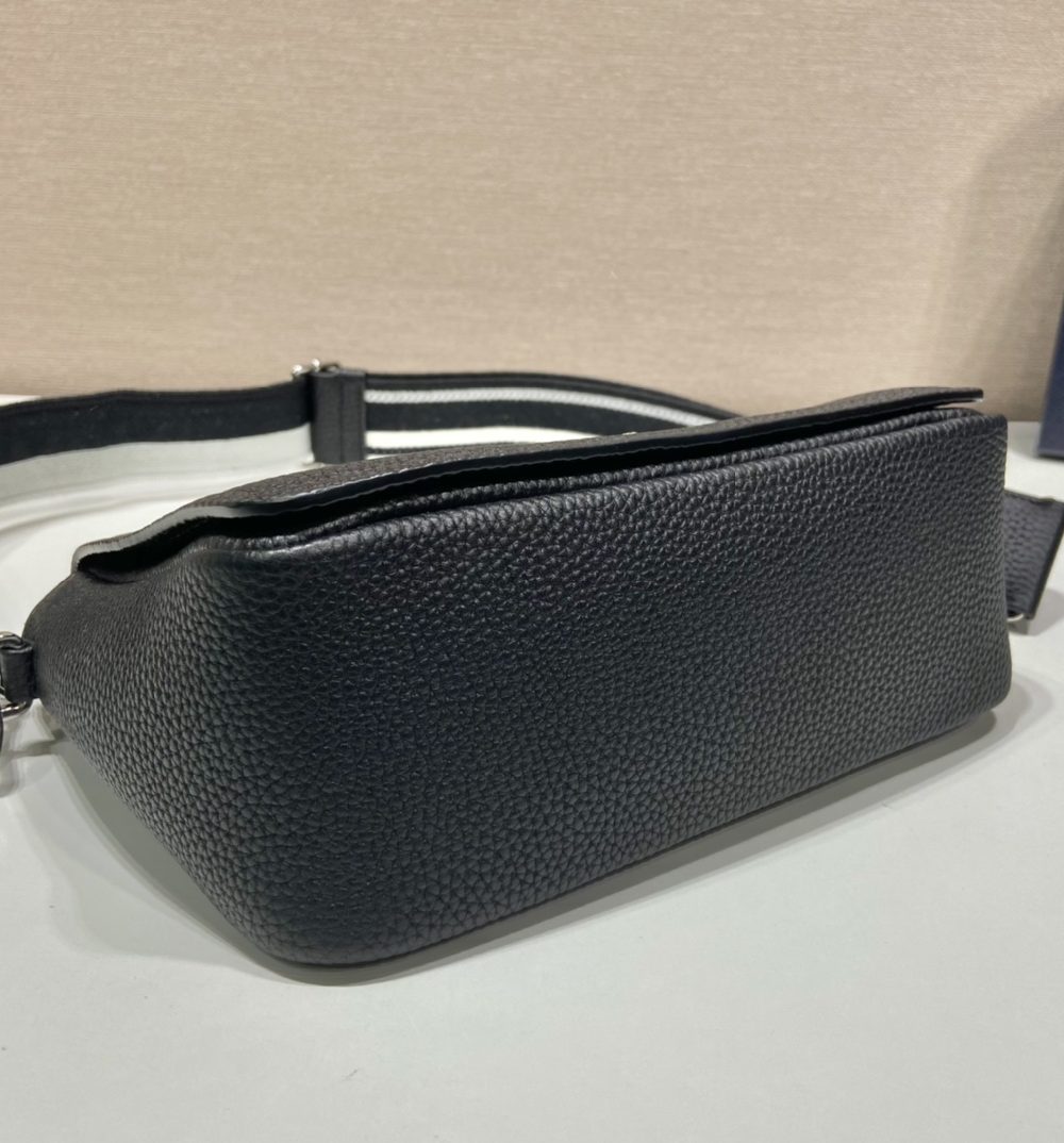 Prada Shoulder Bag Black For Women, Women's Bags 9in/23cm 1BD314_2DKV_F0002_V_3OO