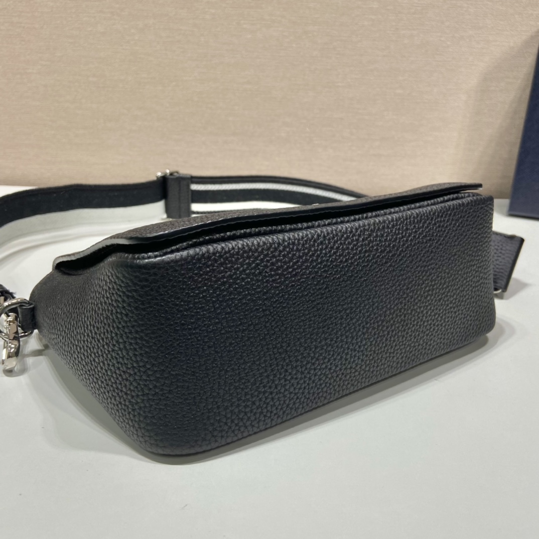 Prada Shoulder Bag Black For Women, Women's Bags 9in/23cm 1BD314_2DKV_F0002_V_3OO - Image 2