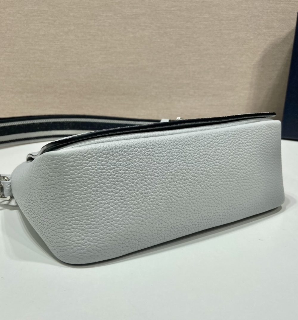 Prada Shoulder Bag Grey For Women, Women's Bags 9in/23cm 1BD314_2DKV_F010I_V_3OO