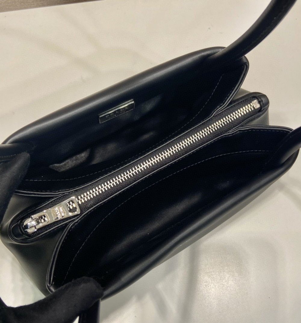 Prada Small Bag Black For Women, Women's Bags 9.8in/25cm 1BA368_2DDJ_F0002_V_OOO