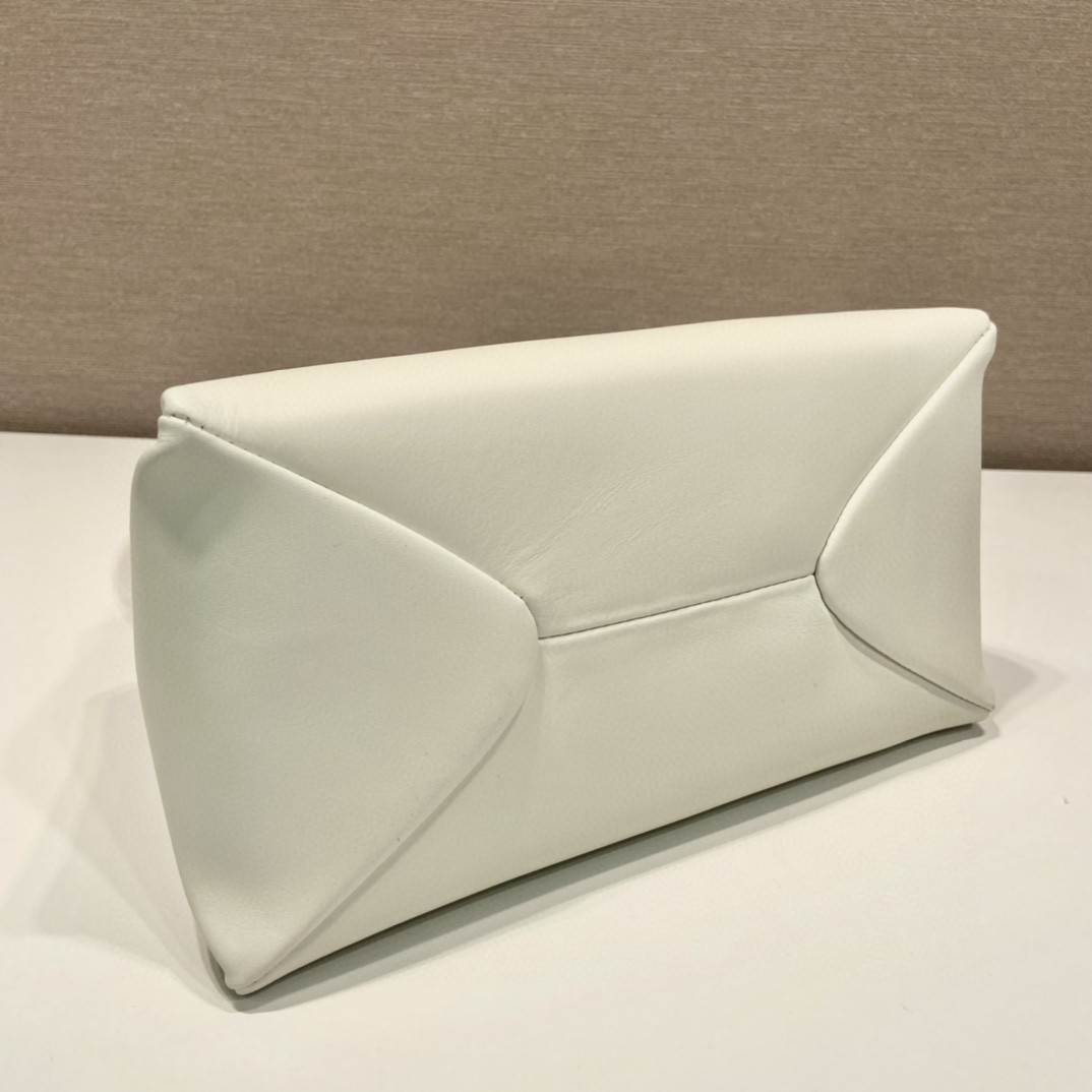 Prada Small Bag White For Women, Women's Bags 9.8in/25cm 1BA368_2DDJ_F0009_V_OOO - Image 7