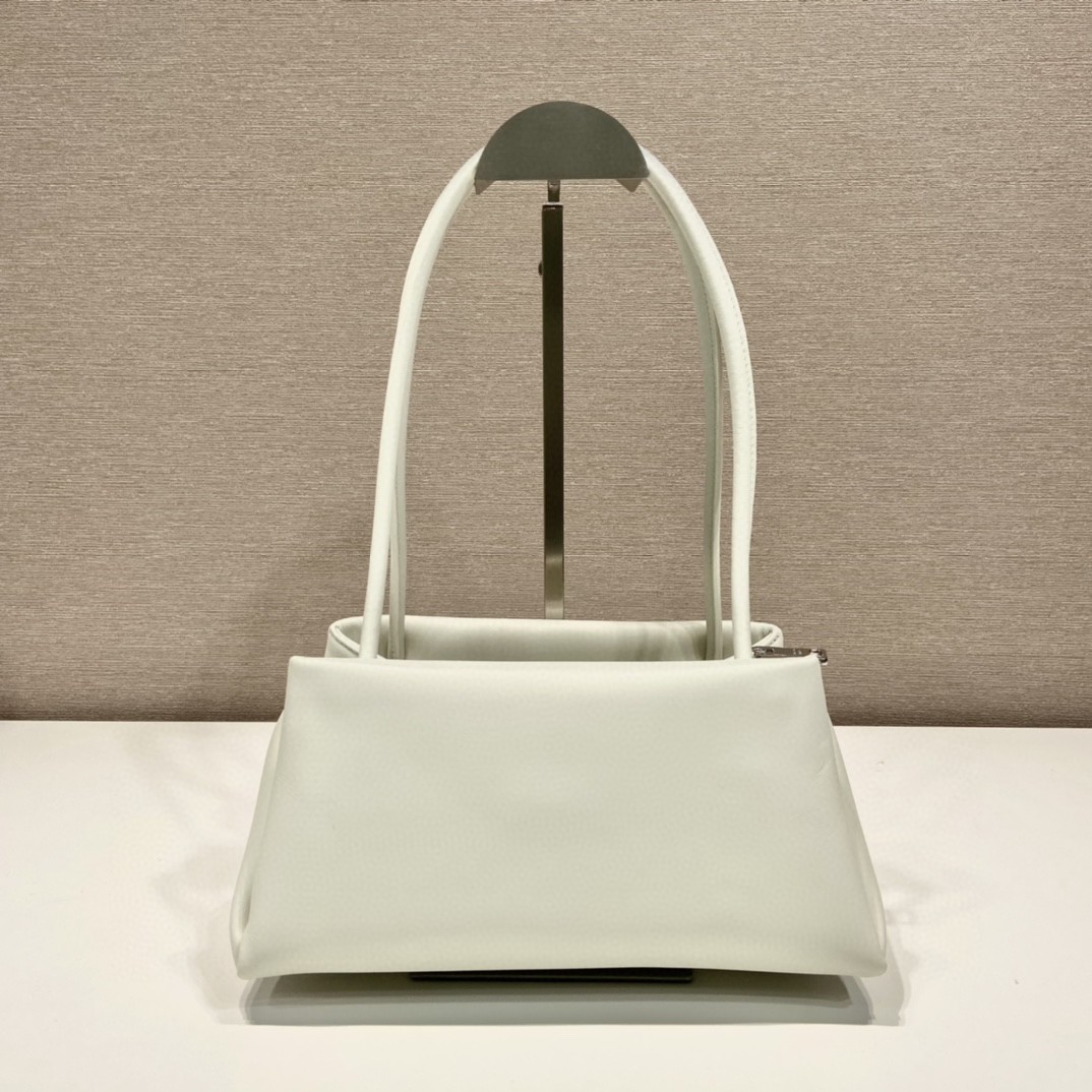 Prada Small Bag White For Women, Women's Bags 9.8in/25cm 1BA368_2DDJ_F0009_V_OOO - Image 4