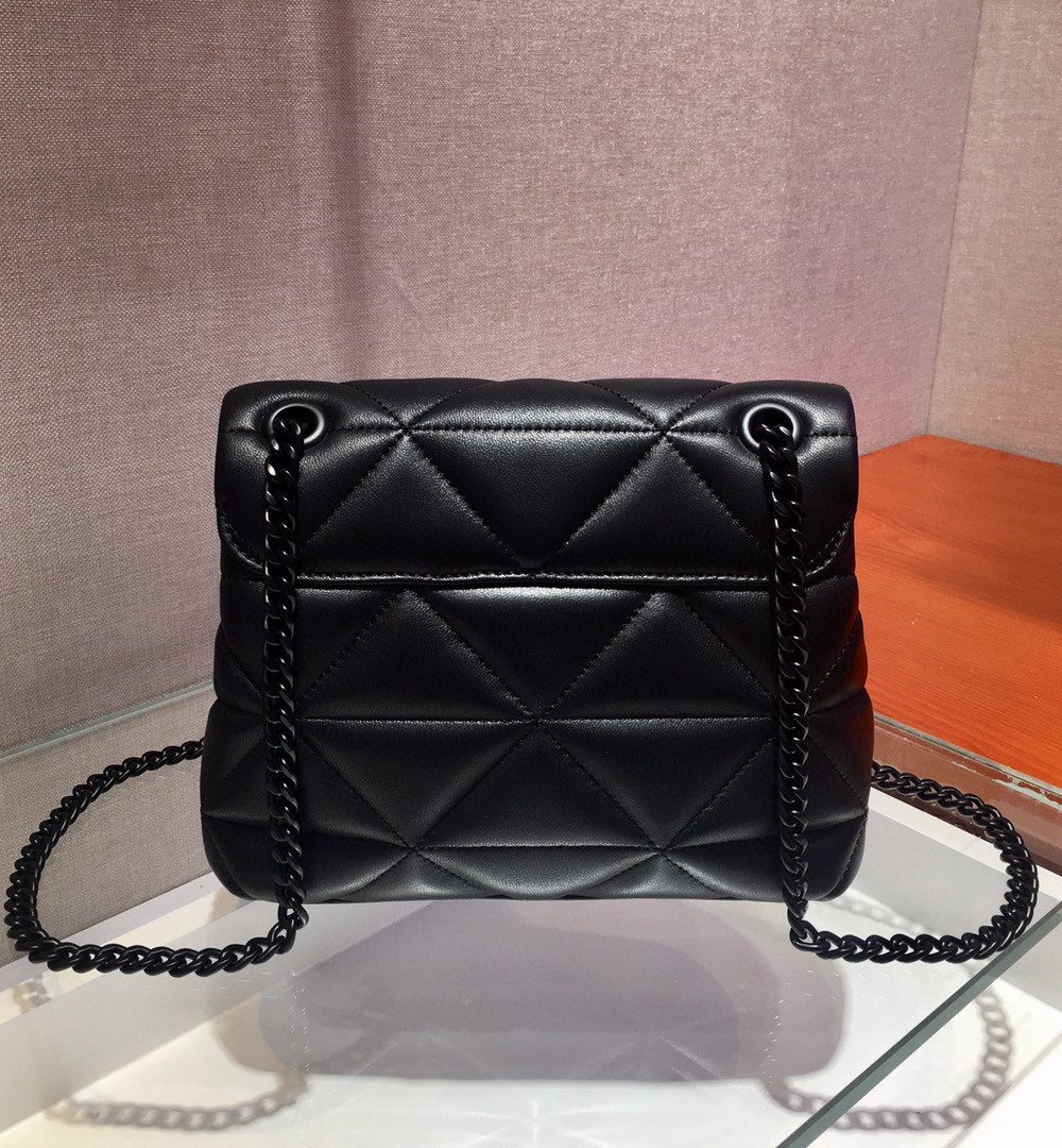 Prada Small Nappa Spectrum Bag Black For Women, Women's Bags 8.6in/22cm 1BD233_WDF0_F0ES9_V_OOO