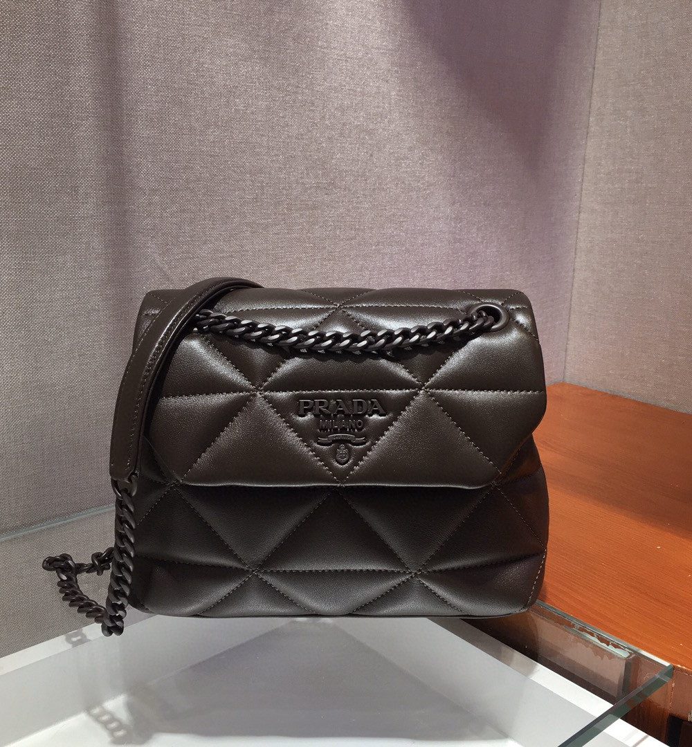 Prada Small Nappa Spectrum Bag Brown For Women, Women's Bags 8.6in/22cm