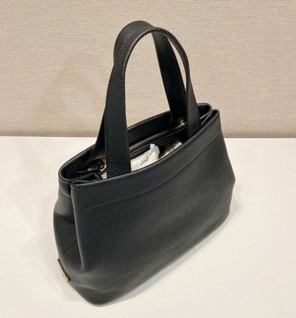 Prada Small Tote Black For Women, Women's Bags 12.6in/32cm