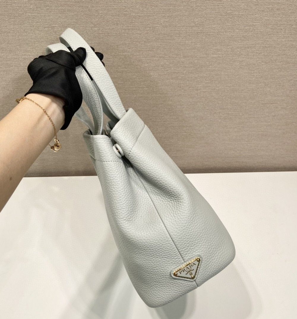 Prada Small Tote Grey For Women, Women's Bags 12.6in/32cm