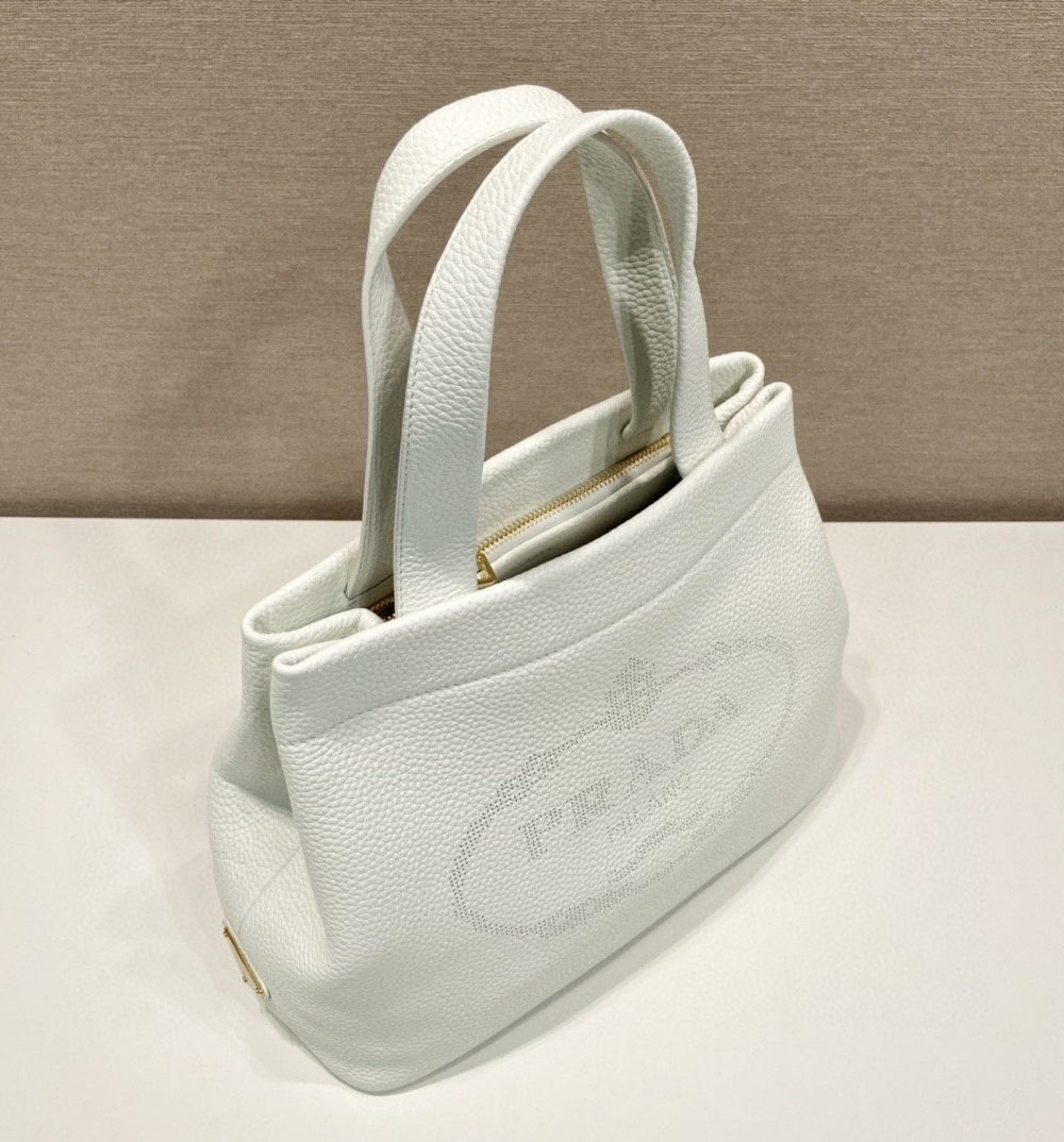 Prada Small Tote White For Women, Women's Bags 12.6in/32cm