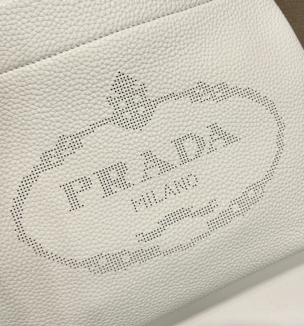 Prada Small Tote White For Women, Women's Bags 12.6in/32cm