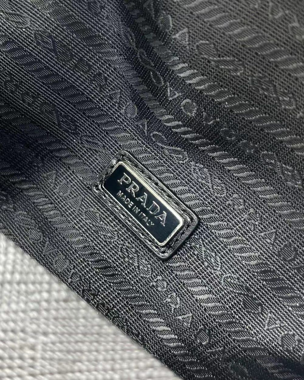 Prada Triangle Mini Bag Black For Women, Women's Bags 9.8in/25cm