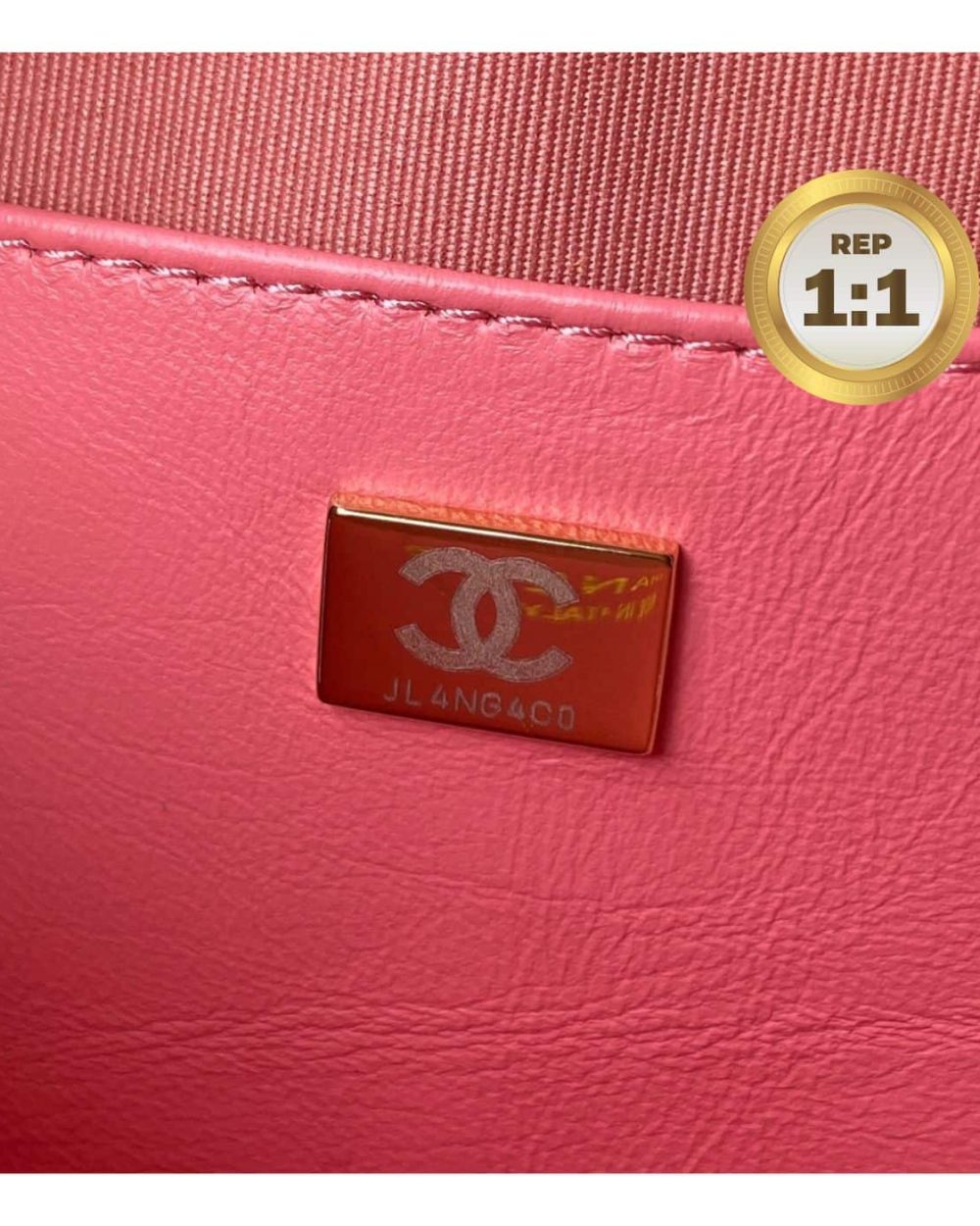 1:1 Replica Chanel Mini Heart Bag Coral Pink For Women 7in/18cm AS3191 B07958 NH621