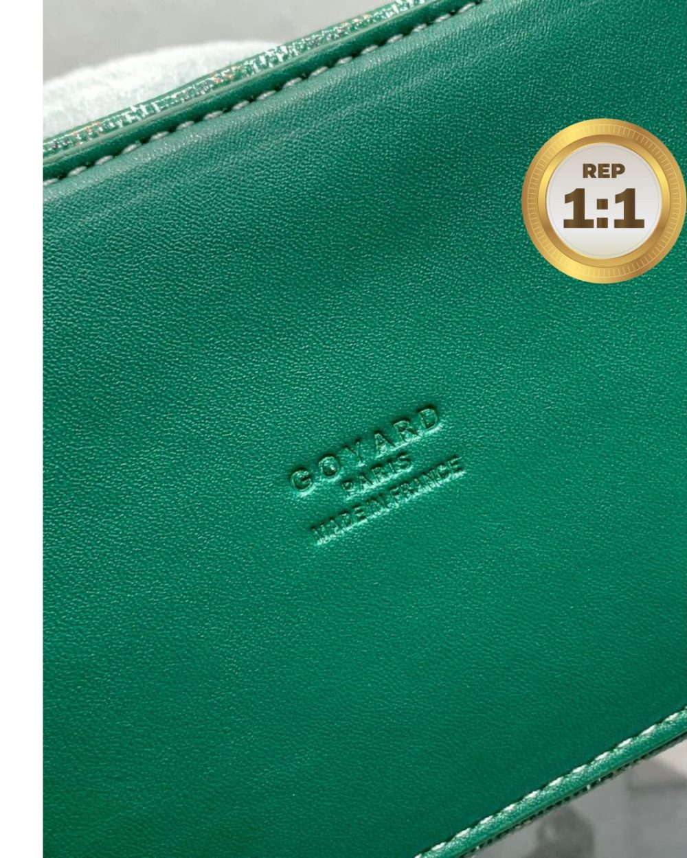 1:1 Replica Goyard Vendome Mini Bag Green/Navy Blue For Women‎ 9.1in/23cm VENDOSMINTY01CL03P