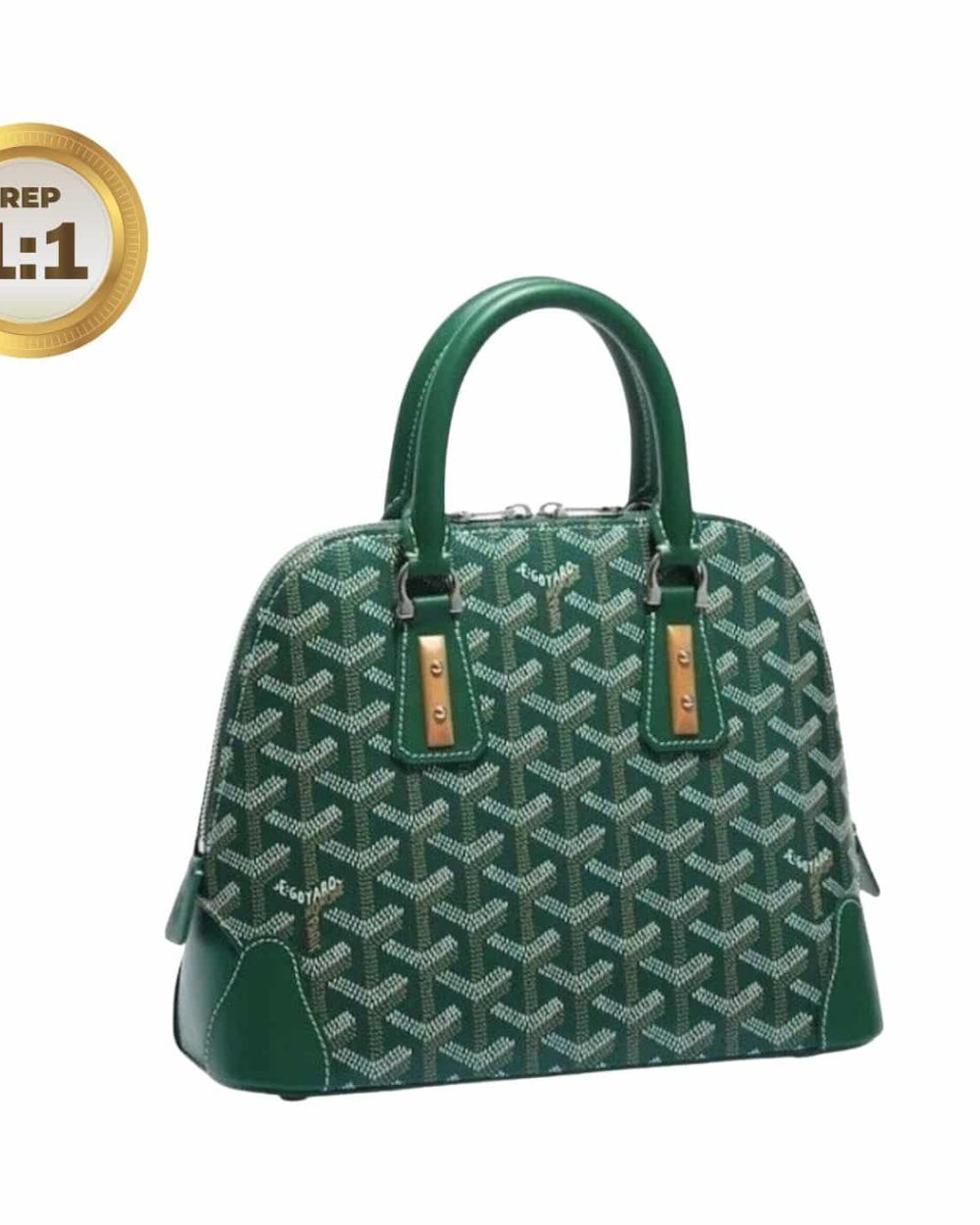 1:1 Replica Goyard Vendome Mini Bag Green/Navy Blue For Women‎ 9.1in/23cm VENDOSMINTY01CL03P