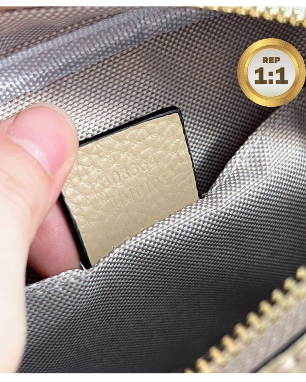 1:1 Replica Gucci Soho Small Disco Bag Beige For Women 8in/21cm GG 308364