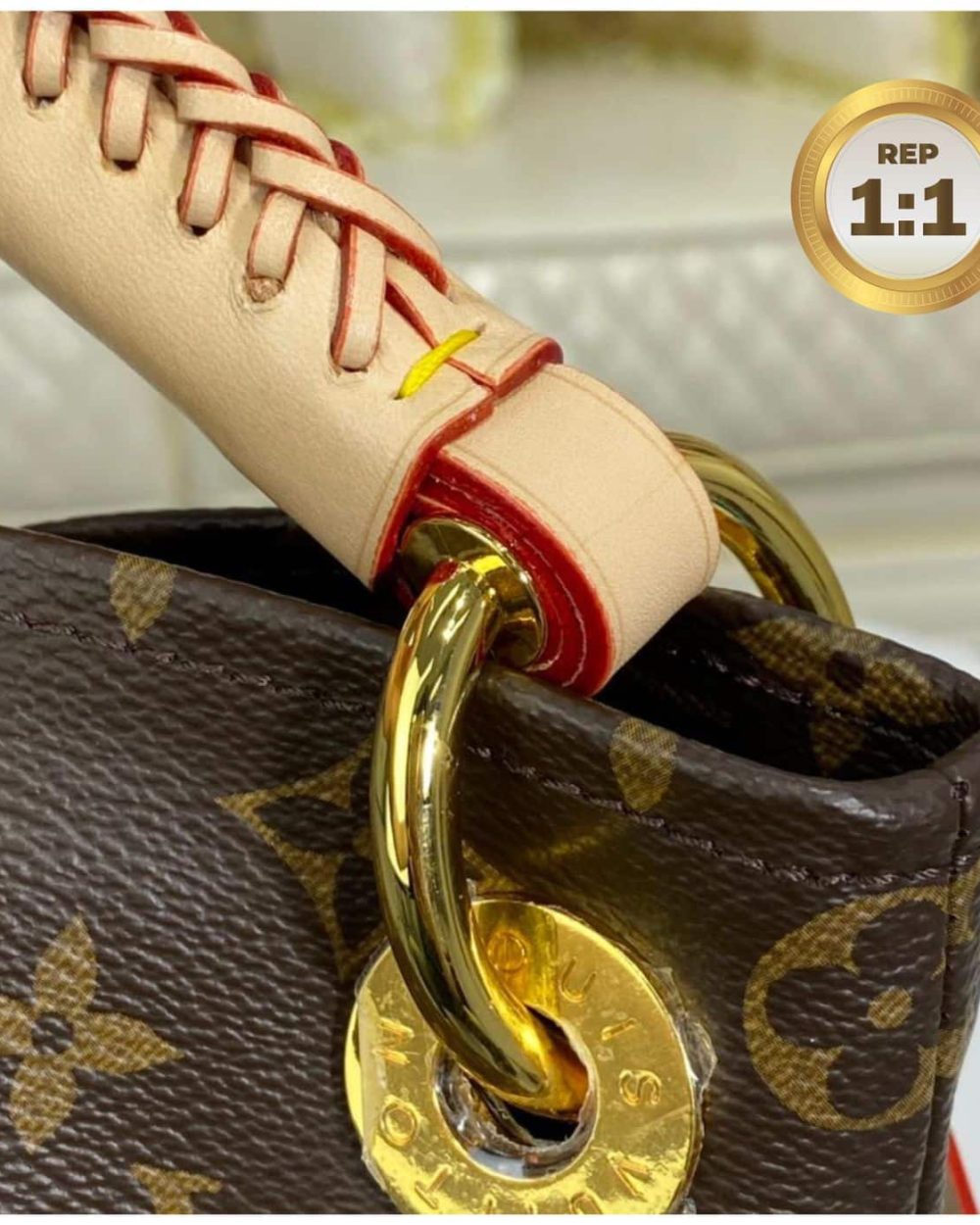 1:1 Replica Louis Vuitton Artsy MM Monogram Canvas For Women 16.1in/41cm LV M44869