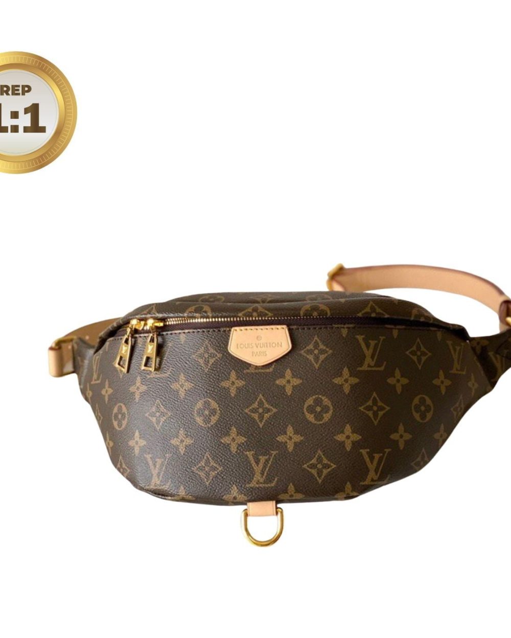 1:1 Replica Louis Vuitton Bumbag Monogram Canvas Brown For Women 14.5in/37cm M43644