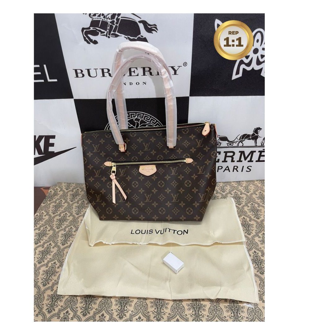 1:1 Replica Louis Vuitton Lena MM Monogram Canvas Brown For Women 16.5in/42cm LV M42267