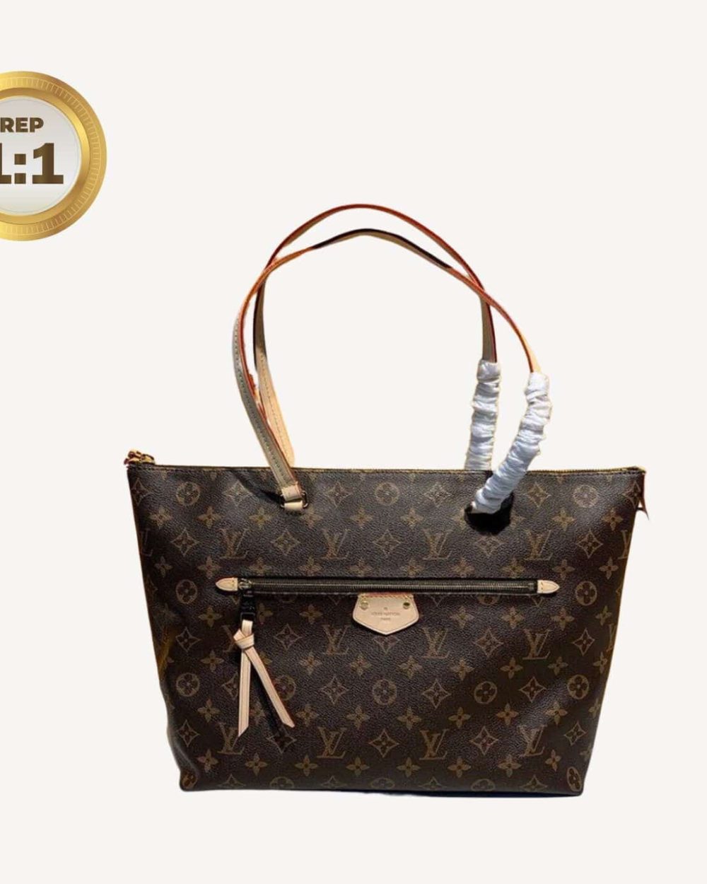1:1 Replica Louis Vuitton Lena MM Monogram Canvas Brown For Women 16.5in/42cm LV M42267