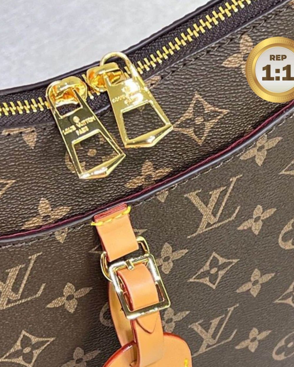 1:1 Replica Louis Vuitton Odeon PM Monogram Canvas Brown For Women 11in/28cm LV M45354