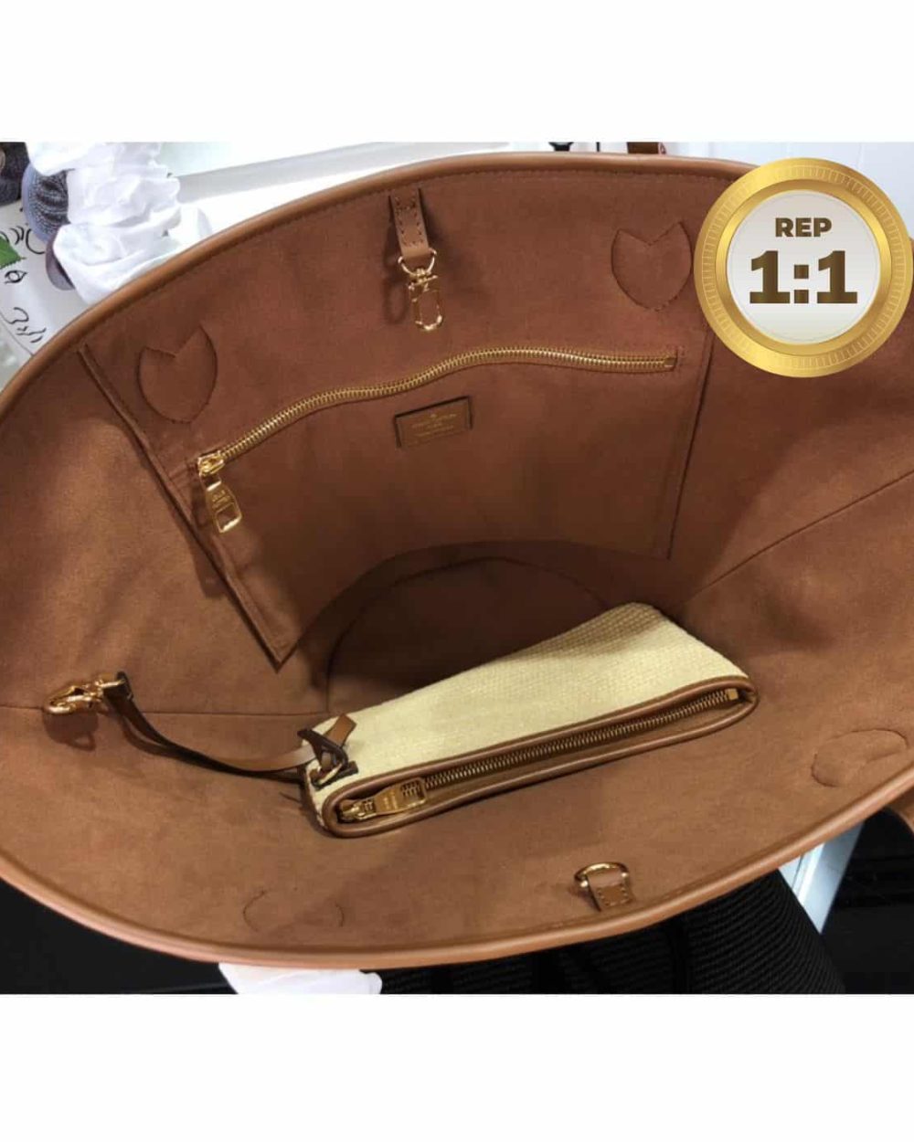 1:1 Replica Louis Vuitton Saint Jacques Raffia Brown For Women 22.4in/57cm LV M59963