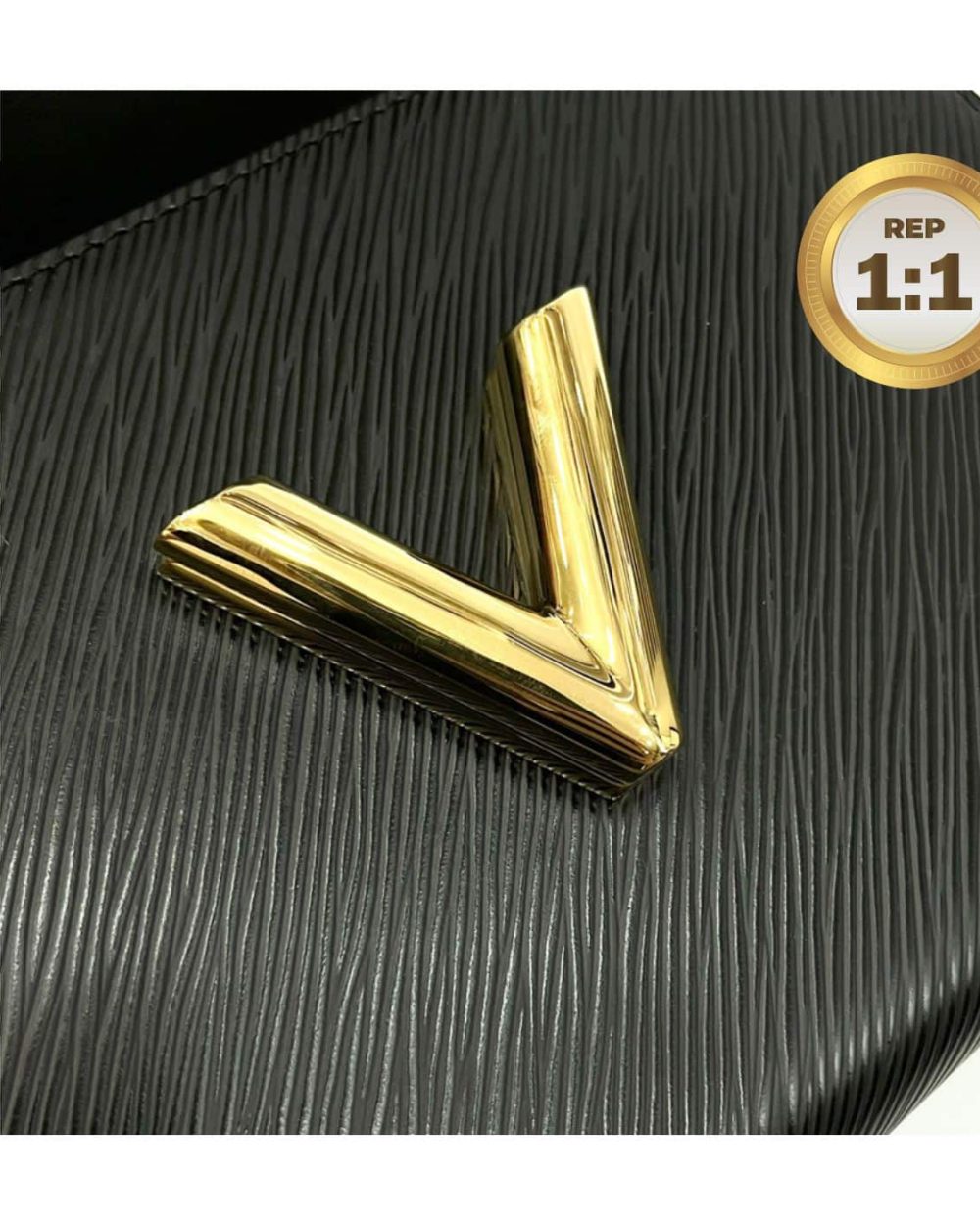 1:1 Replica Louis Vuitton Twist MM Epi Black For Women 9.4in/23cm