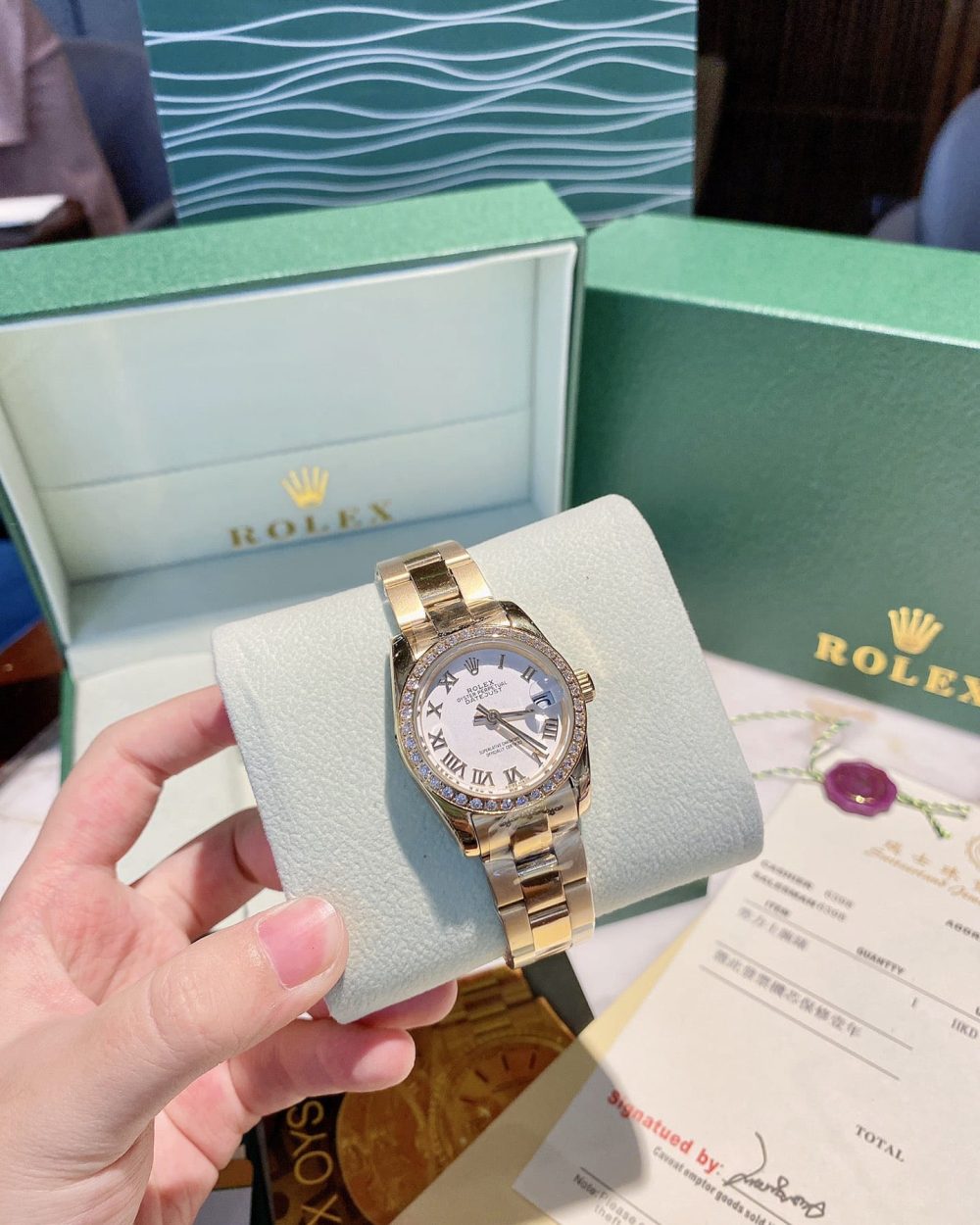 RL012 - OYSTER PERPETUAL DATE JUST 31mm Watch