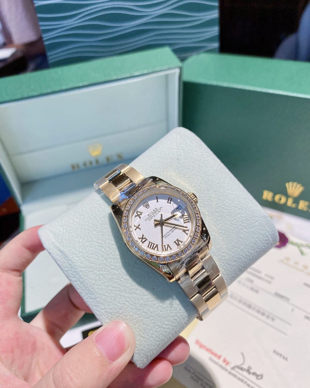 RL012 - OYSTER PERPETUAL DATE JUST 31mm Watch