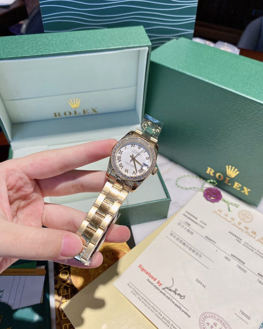 RL012 - OYSTER PERPETUAL DATE JUST 31mm Watch