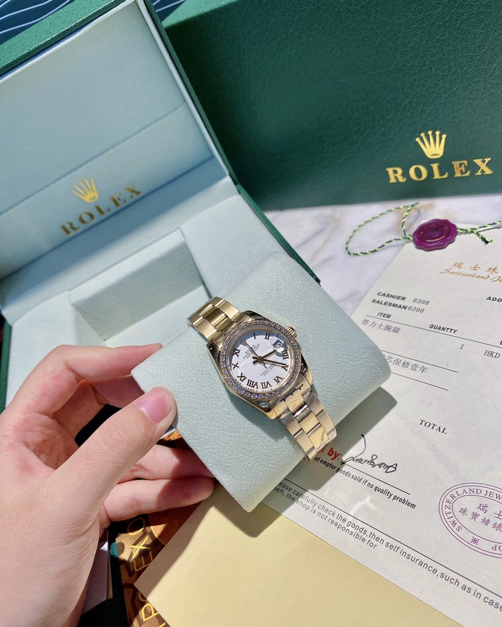 RL012 - OYSTER PERPETUAL DATE JUST 31mm Watch