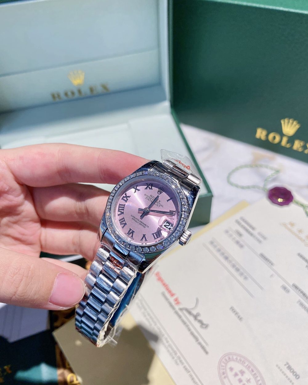 RL013 - OYSTER PERPETUAL DATE JUST 31mm Watch