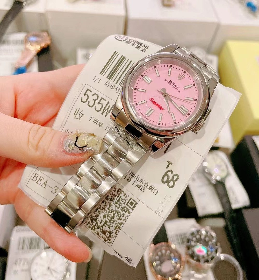 RL036 - Oyster Perpetual - Pink 36mm Watch