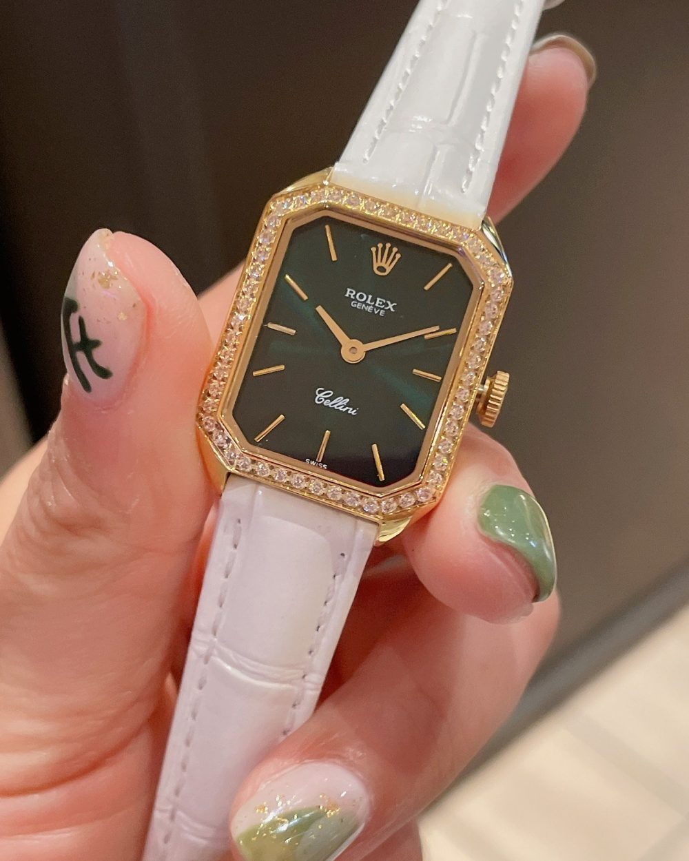 Rolex Cellini 24mm Gold Toned For Women