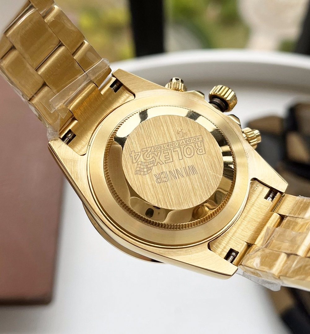 Rolex Cosmograph Daytona 40mm Gold Toned Beaded For Men