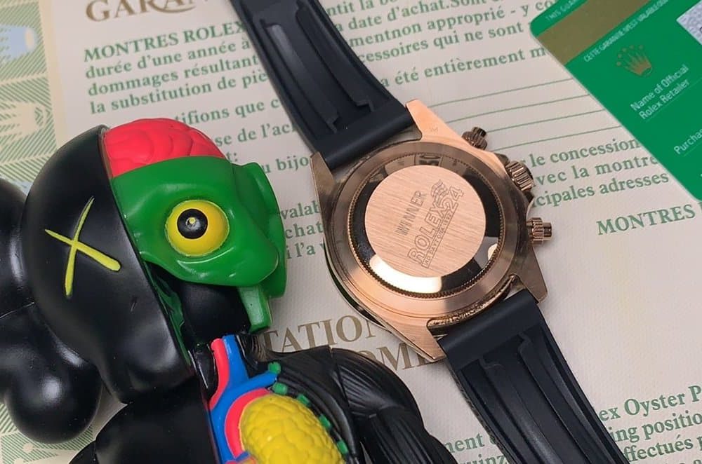 Rolex Cosmograph Daytona 40mm Rose Gold Toned Beaded For Men