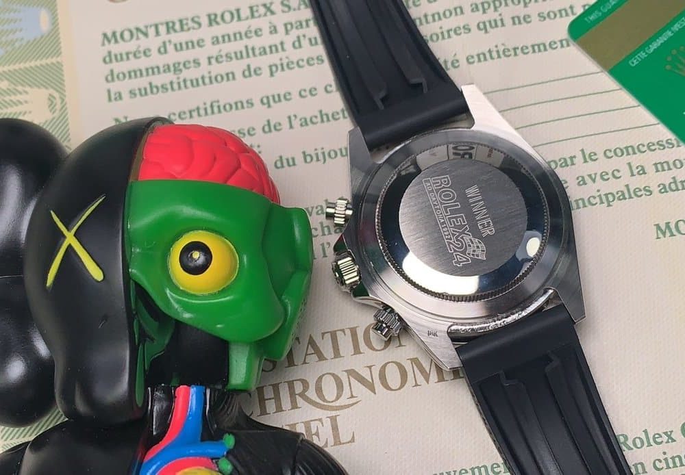 Rolex Cosmograph Daytona 40mm Silver Toned Beaded For Men