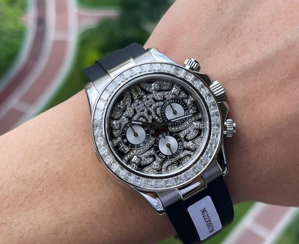 Rolex Cosmograph Daytona 40mm Silver Toned For Men