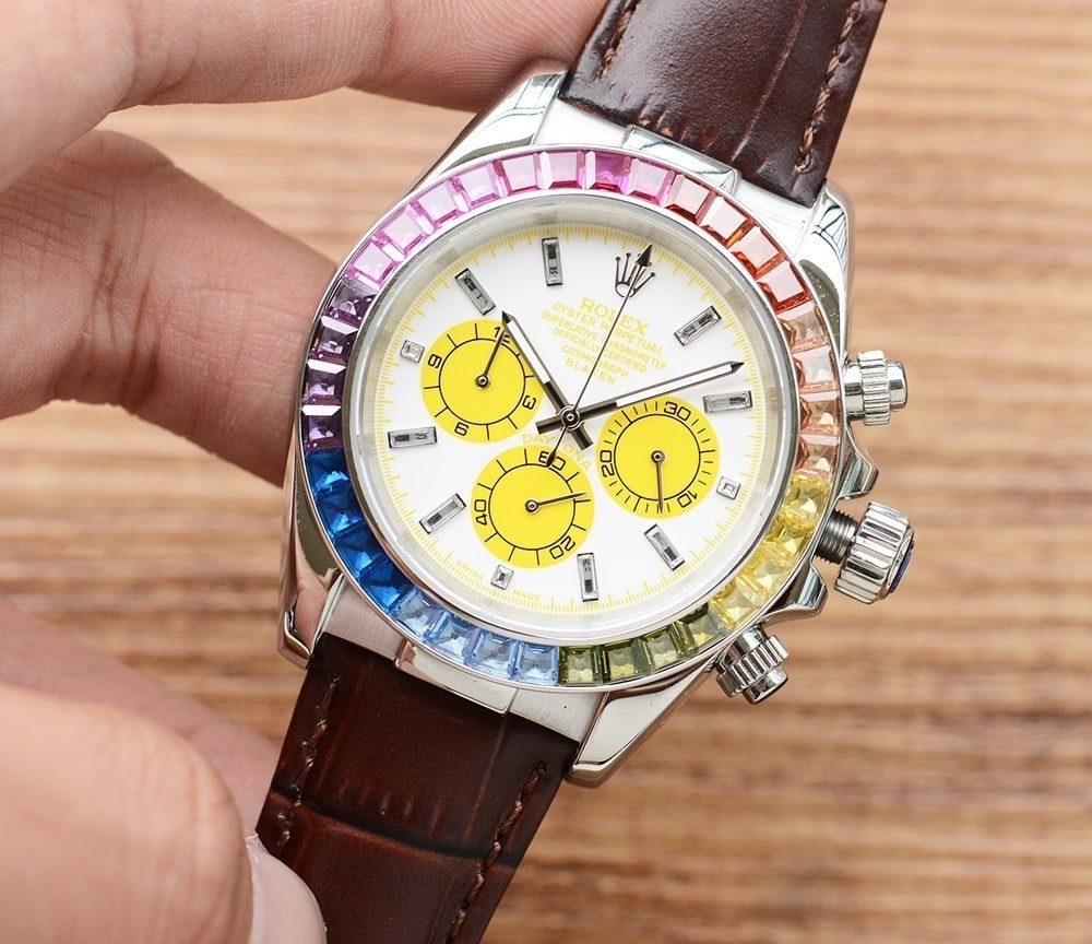 Rolex Cosmograph Daytona 40mm Silver Toned For Men