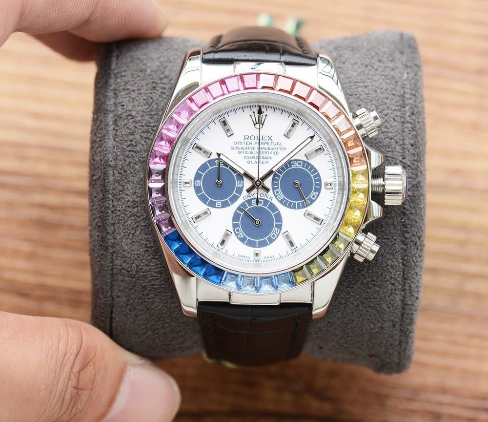 Rolex Cosmograph Daytona 40mm Silver Toned For Men