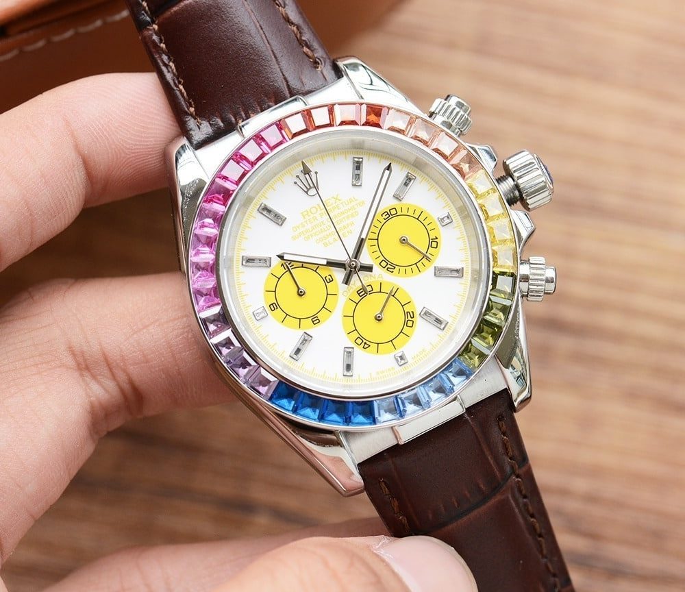 Rolex Cosmograph Daytona 40mm Silver Toned For Men