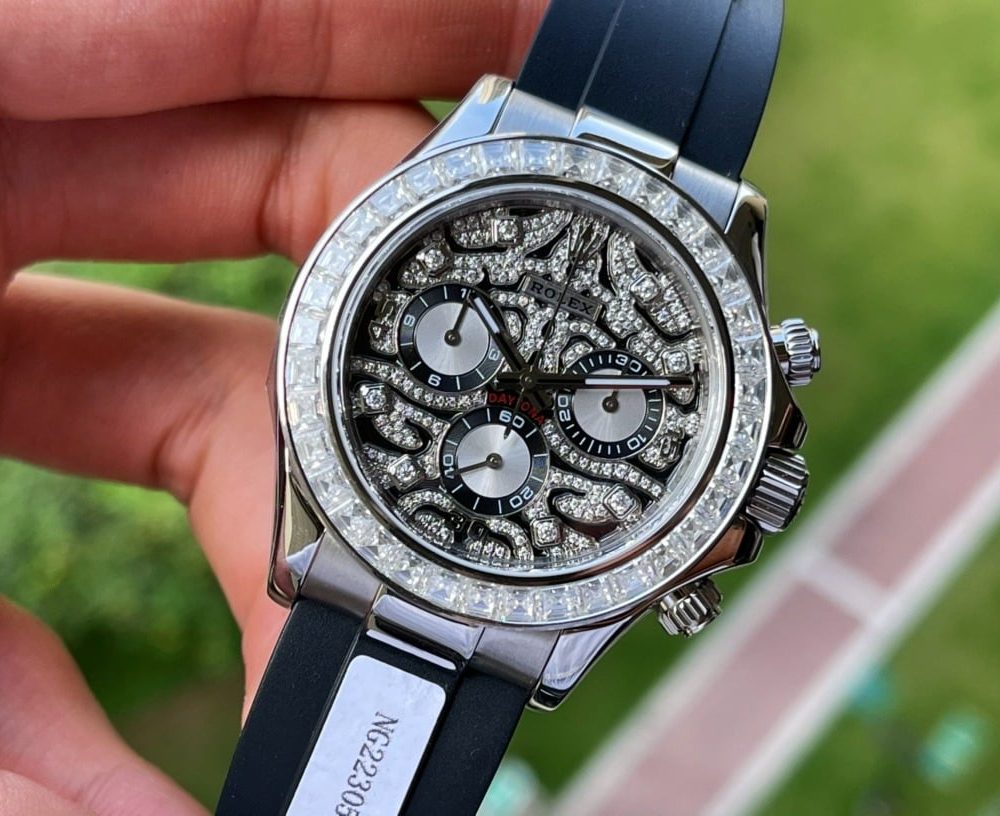 Rolex Cosmograph Daytona 40mm Silver Toned For Men