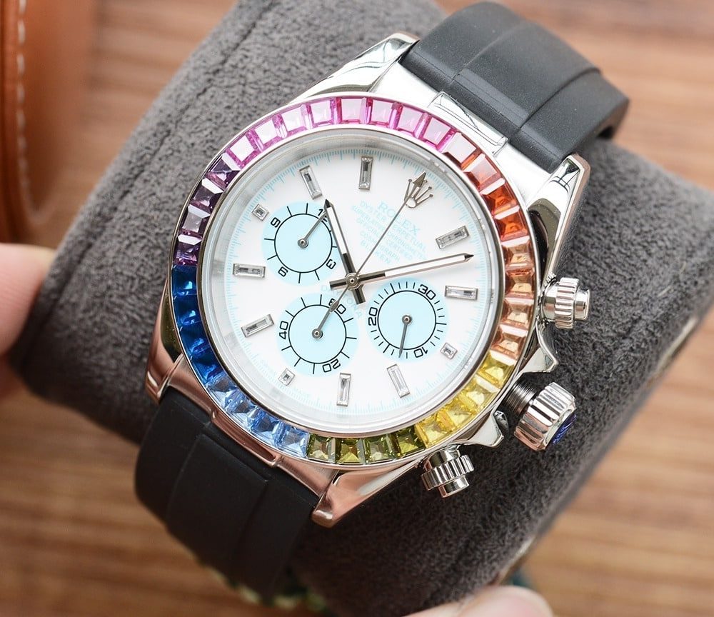 Rolex Cosmograph Daytona 40mm Silver Toned For Men