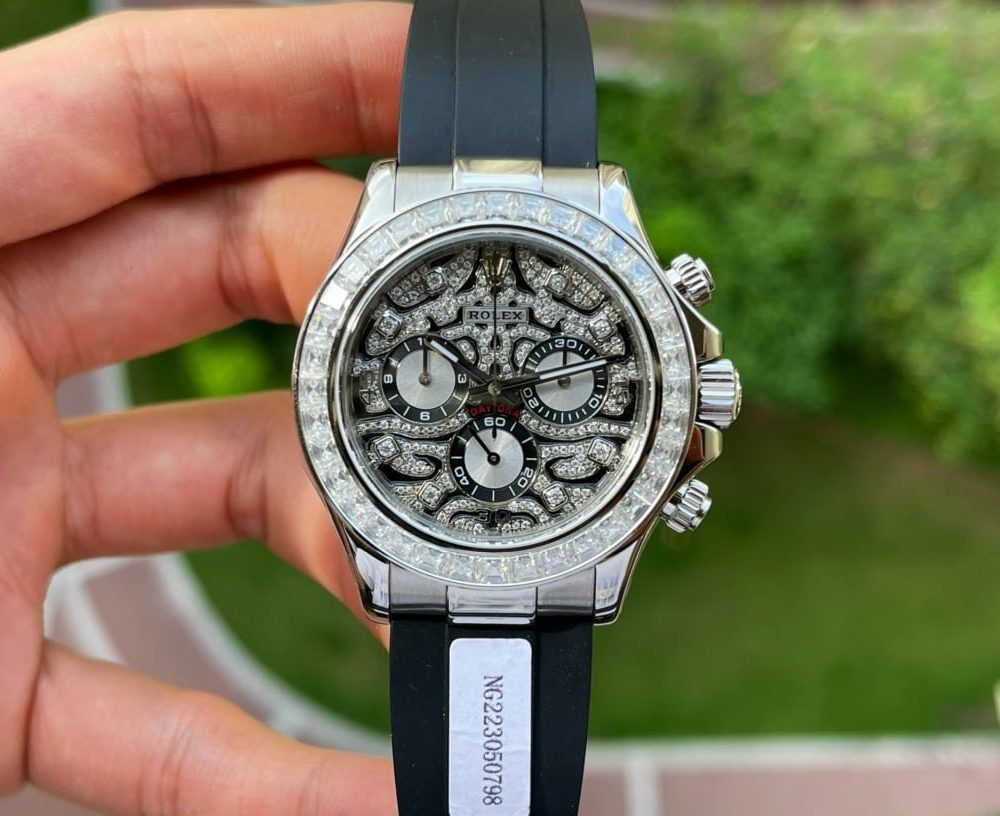 Rolex Cosmograph Daytona 40mm Silver Toned For Men