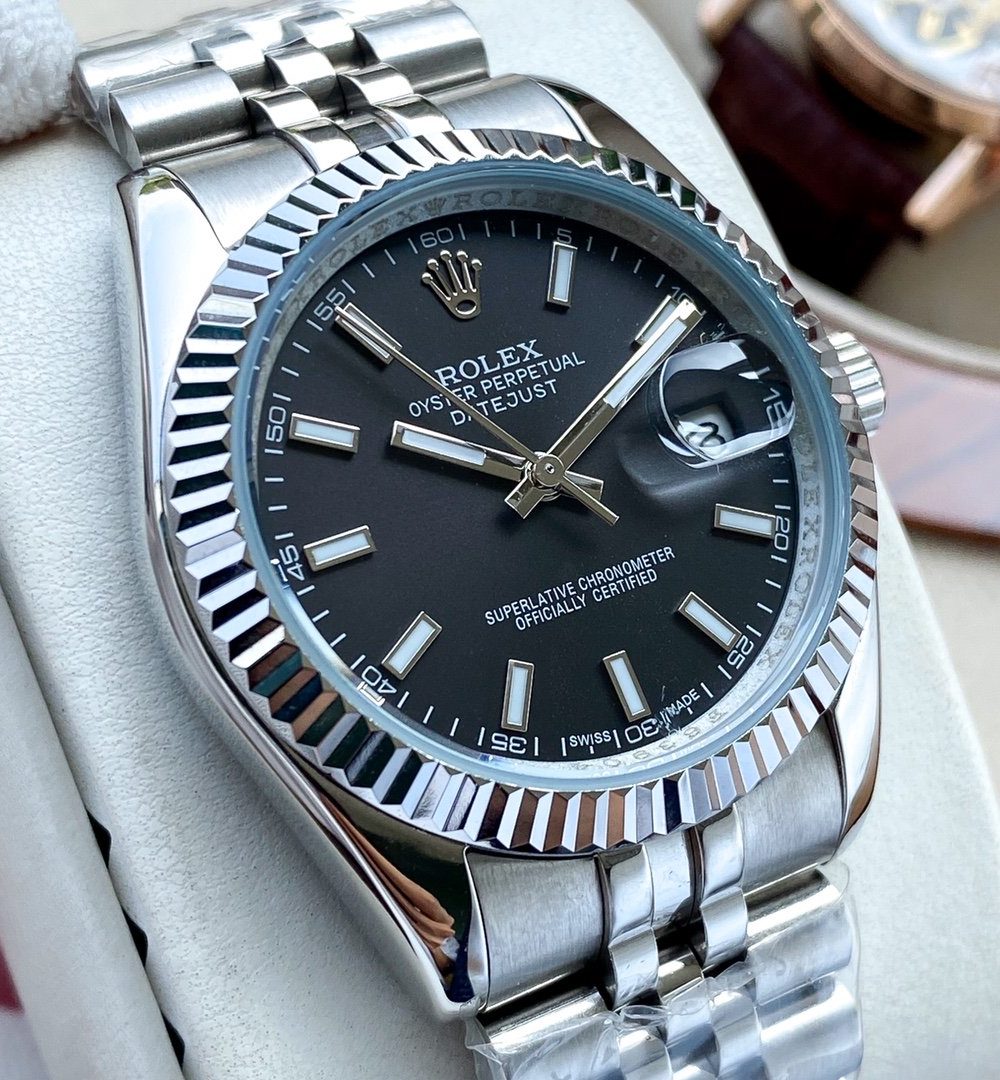 Rolex Datejust 36 Silver Toned For Men 179174