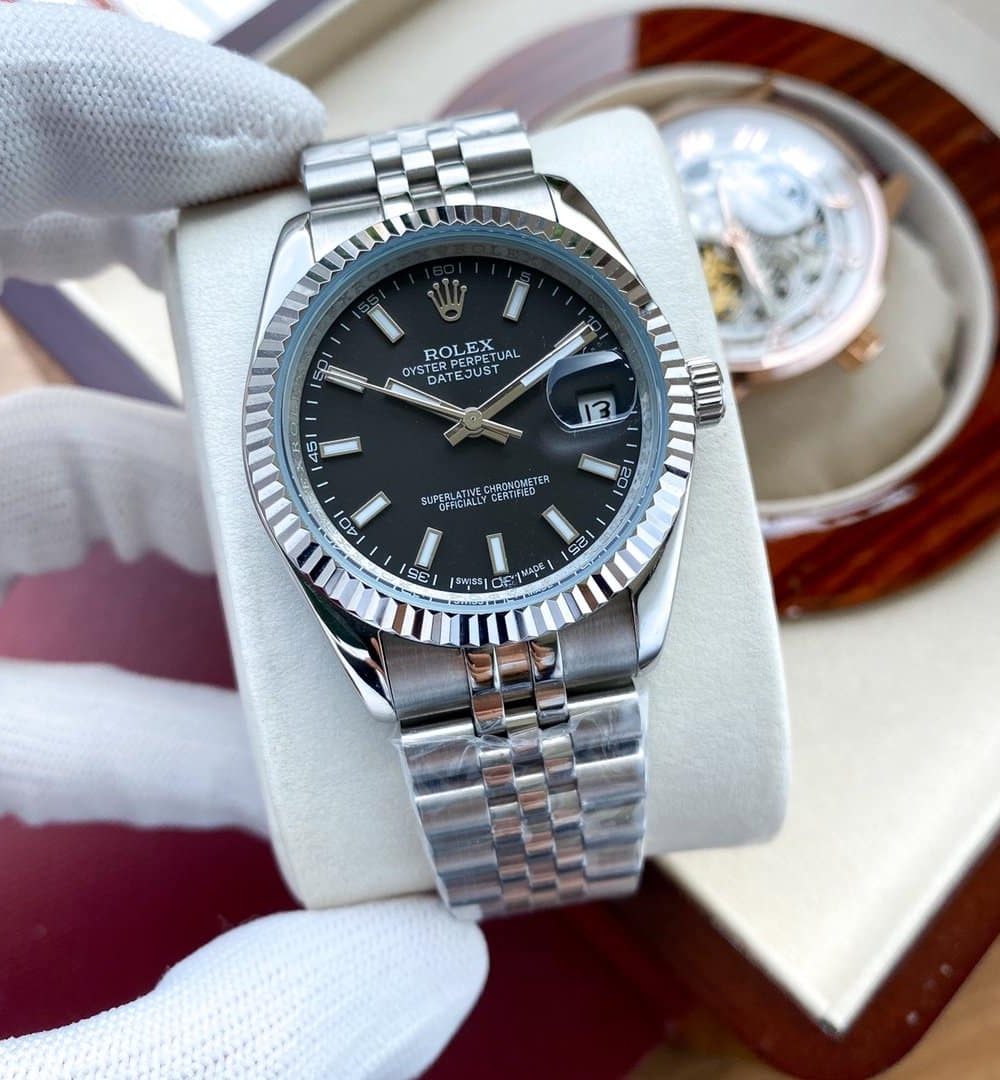 Rolex Datejust 36 Silver Toned For Men 179174