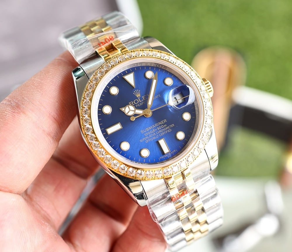 Rolex Datejust 36mm Silver Toned For Men 179174