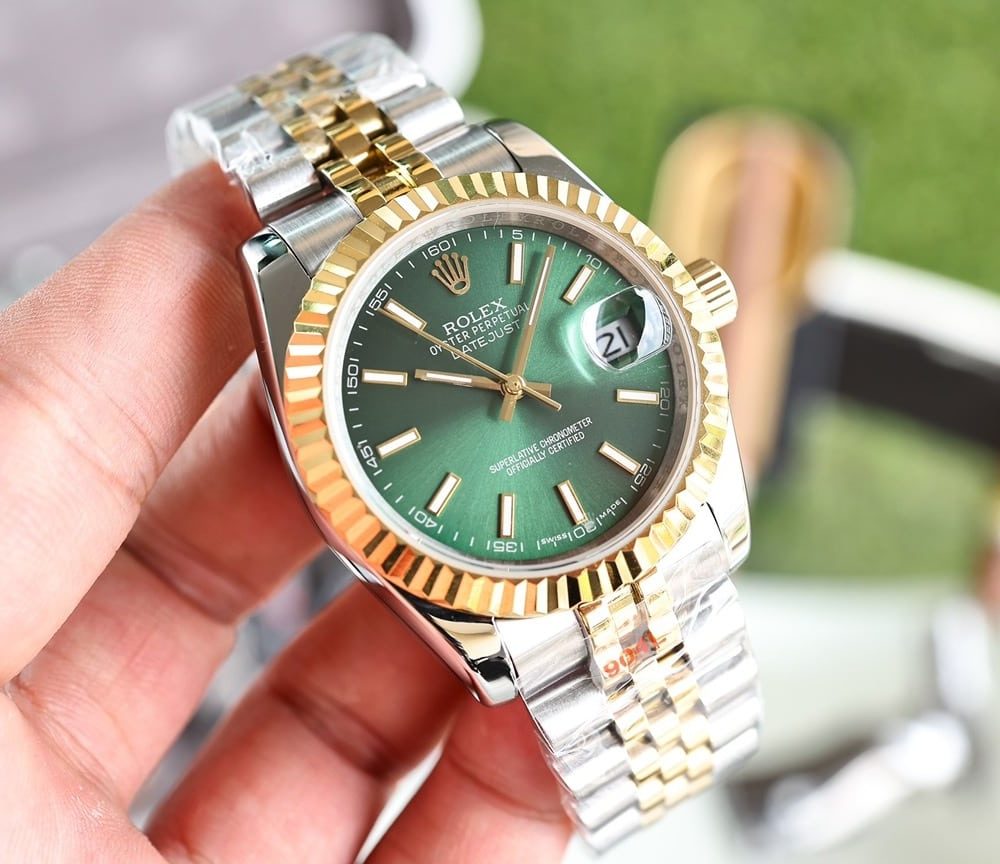 Rolex Datejust 36mm Silver Toned For Men 179174