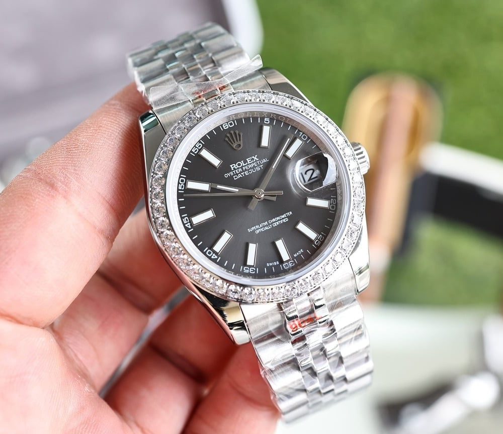 Rolex Datejust 36mm Silver Toned For Men