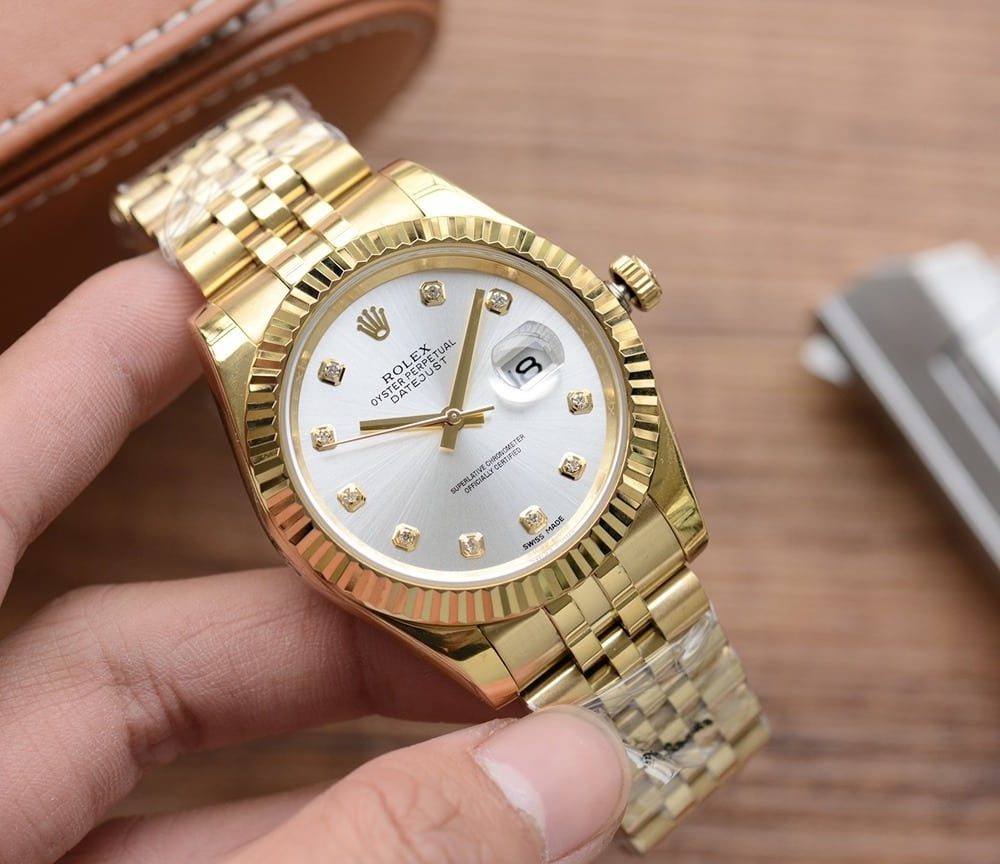 Rolex Datejust 41 Gold Toned For Men