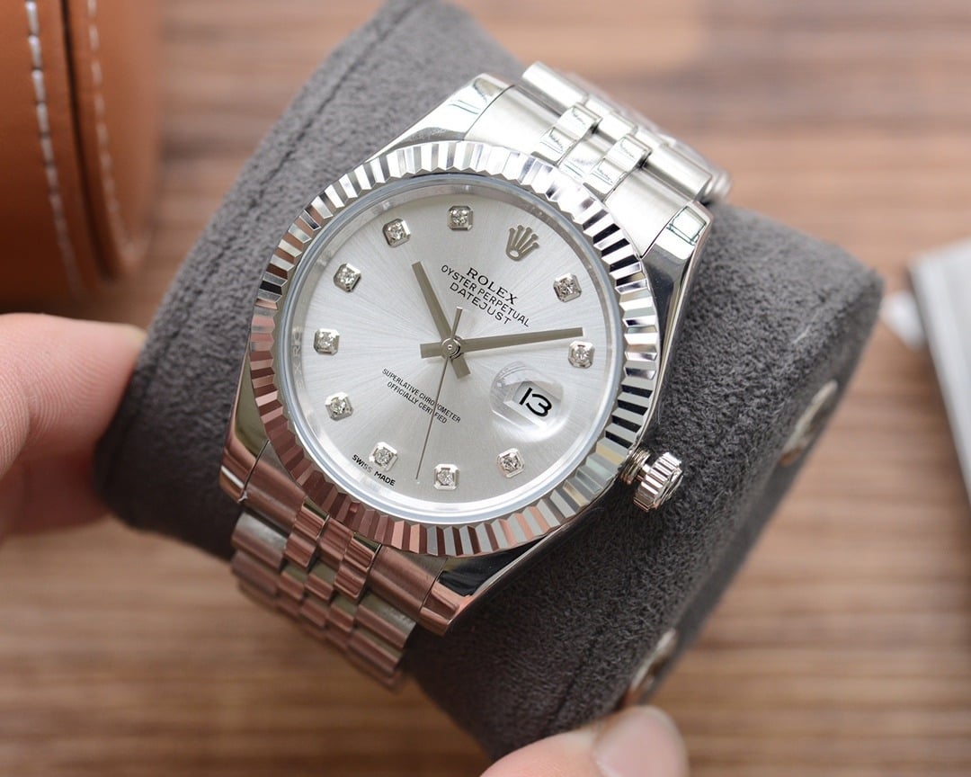 Rolex Datejust 41 Silver Toned For Men 79174
